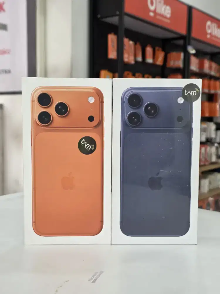iPhone 17 pro kondisi segel bergaransi resmi iBox