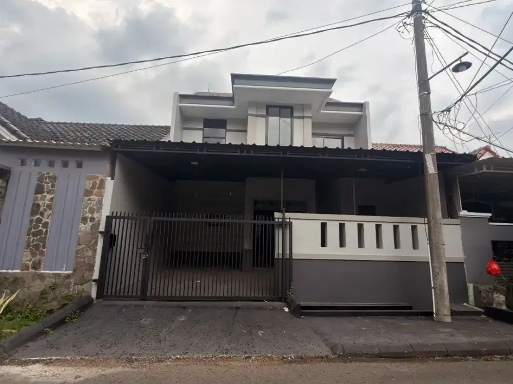 Rumah Baru Full Renovasi Villa Melati Mas Serpong Design Mewah Minimalis