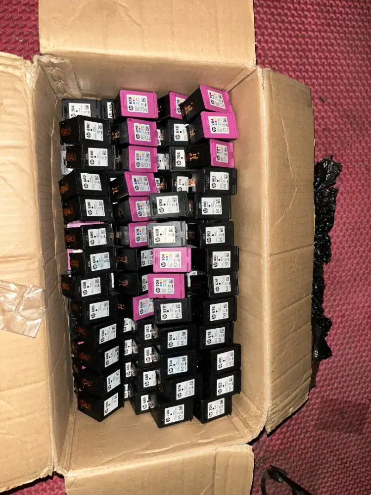 Terima jual beli tinta toner cartridge baru dan bekas  harga tinggi