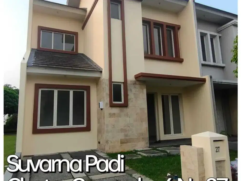 Disewakan Rumah Rapih 2 Lantai Siap Huni di Cempaka Suvarna Padi