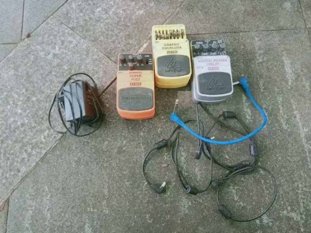 Efek gitar fullset jual cepet