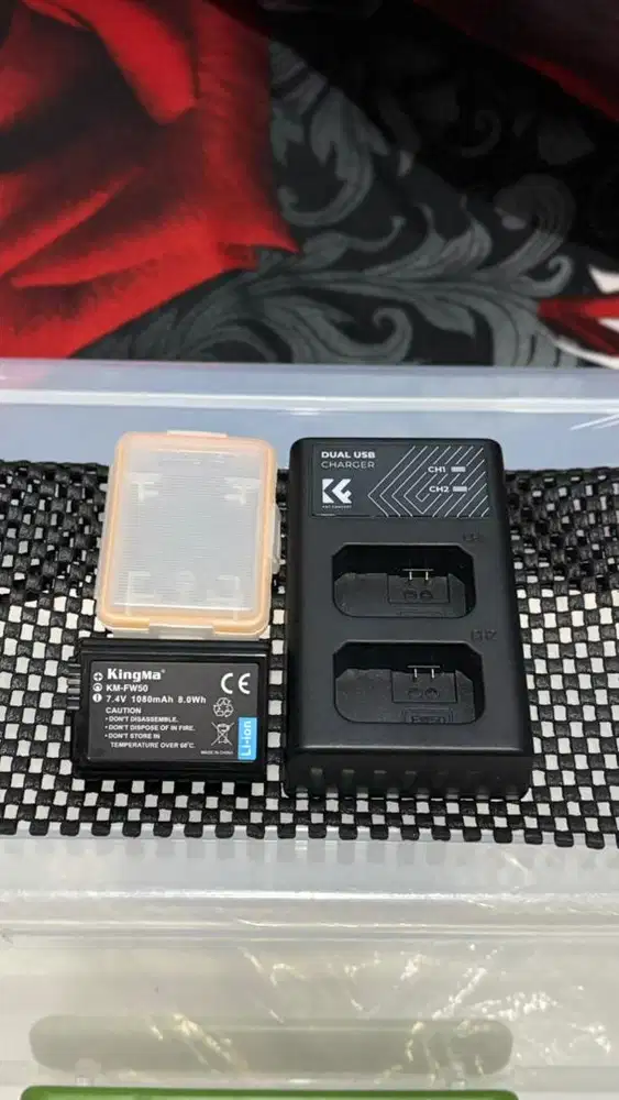 Baterai fw50 plus charger