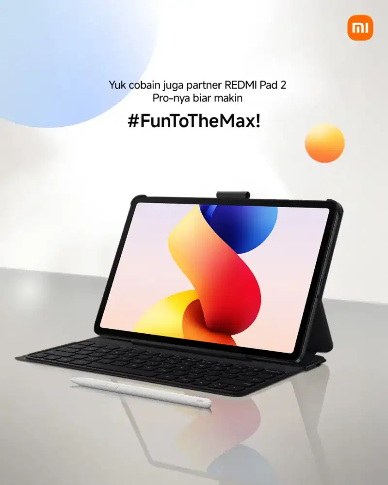 Redmi pad 2 Pro, Batrei 12.000mAh, Layar Besar 12,1in, Nonton puas