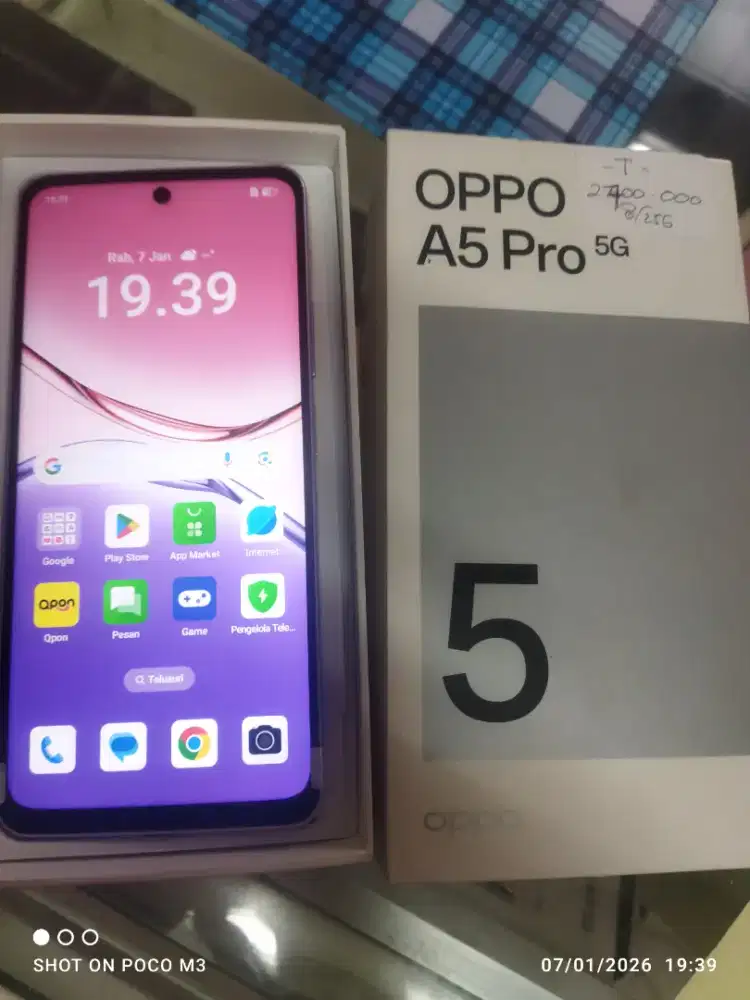 BSB Oppo A5 Pro 5G 8/256 Merah Muda