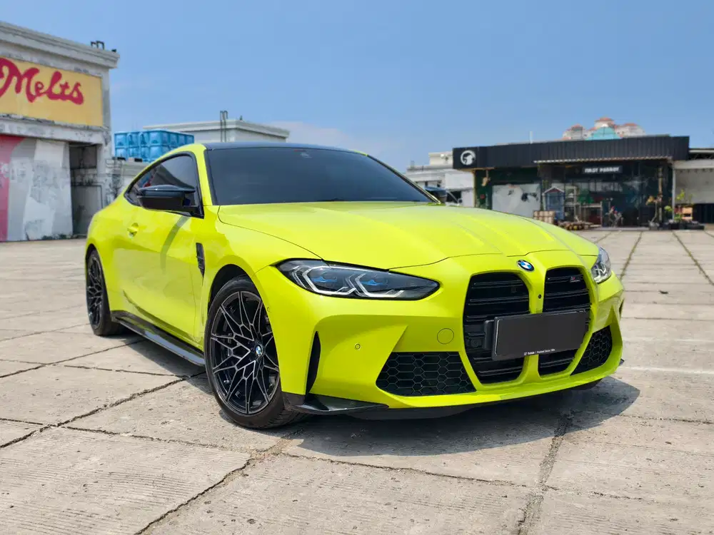 [800PERAK, LIKE NEW] BMW M4 COMPETITION 2024 SAO PAULO YELLOW GENAP