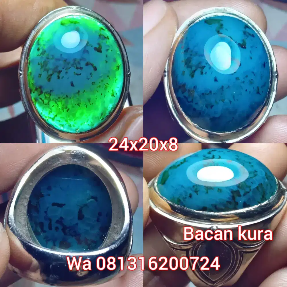 Bacan lawas totol coklat serat kura