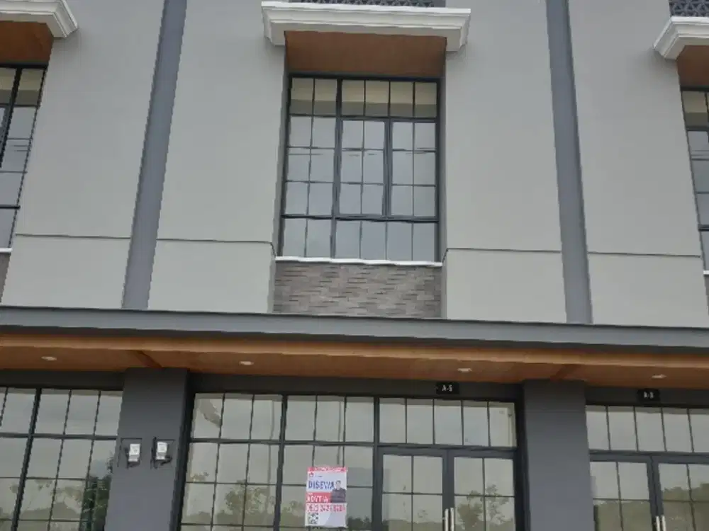 disewakan ruko evergreen suvarna sutera selangkah ke pasar 8