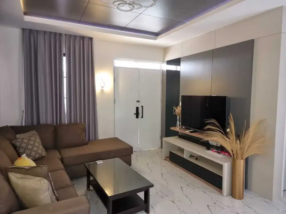 Disewakan Rumah Cantik Furnish Lengkap Siap Huni Tinggal Bawa Koper