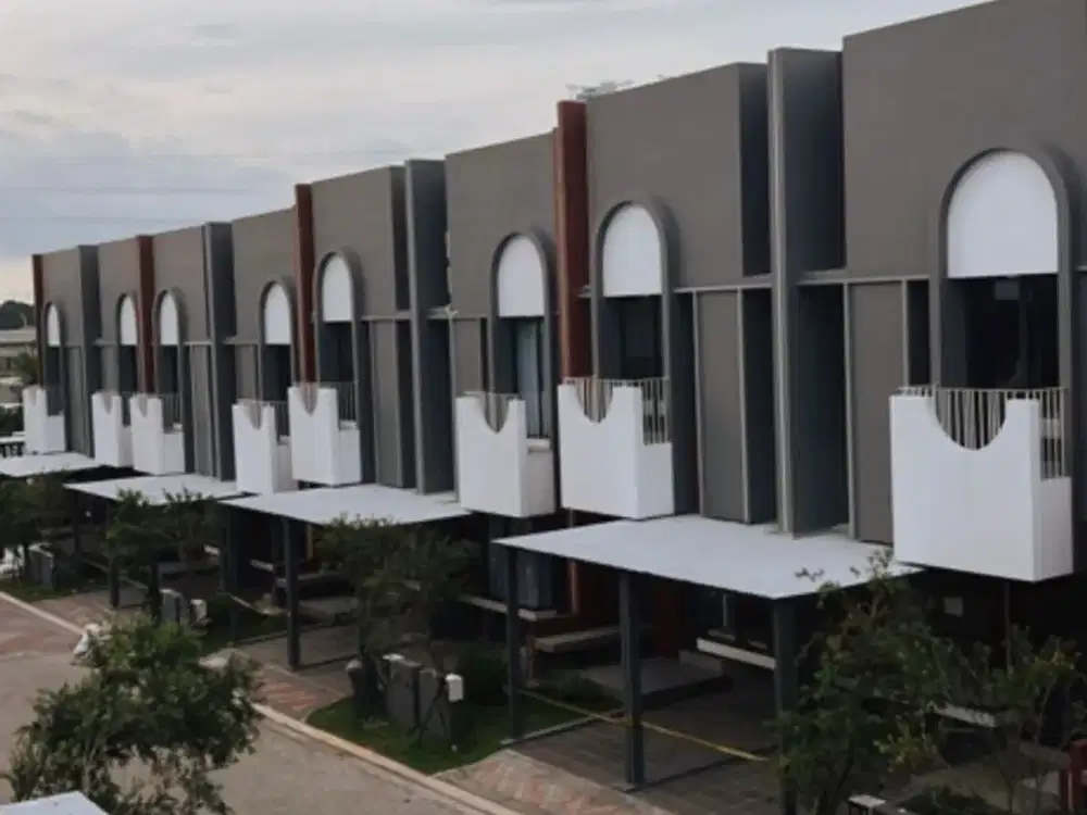 disewakan murah bsd freja ada furniture cluster mewah