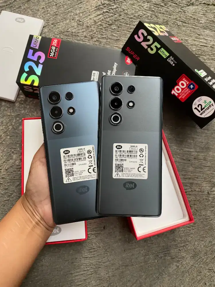 ITeL S25 Ultra 16/256 Layar Lengkung Amoled