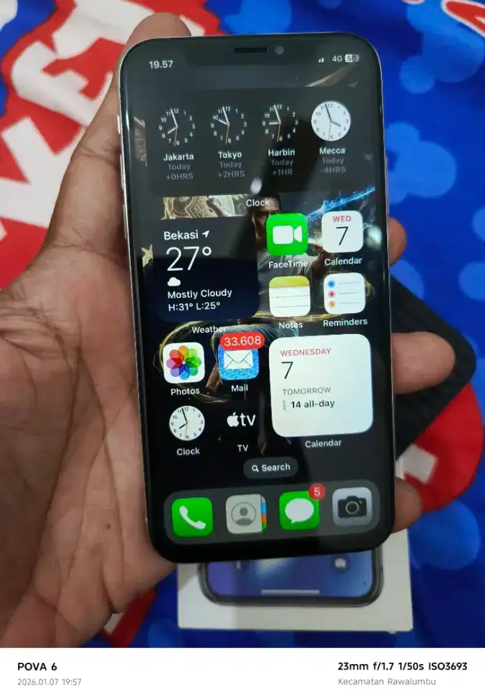 iPhone X 64gb Fullset No HF