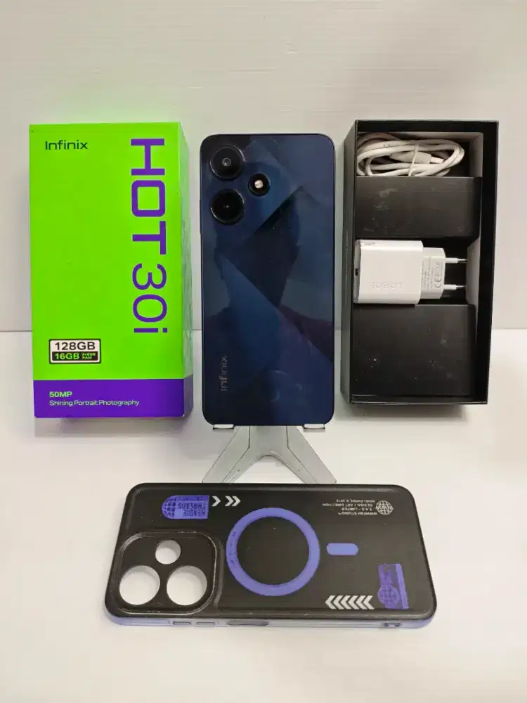 Infinix Hot 30I 8+8/128 Gb Mulus 97% Fullset bisa TT/BT yah