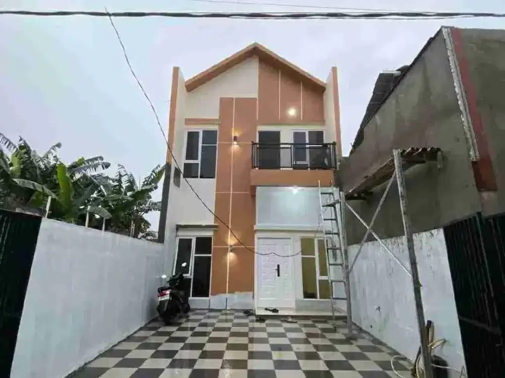 Rumah Baru Fress 2 Lantai Di Caman Jatibening Pondok Gede Bekasi Kota