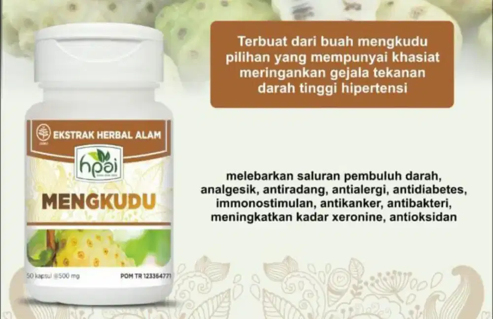 Mengkudu untuk hipertensi