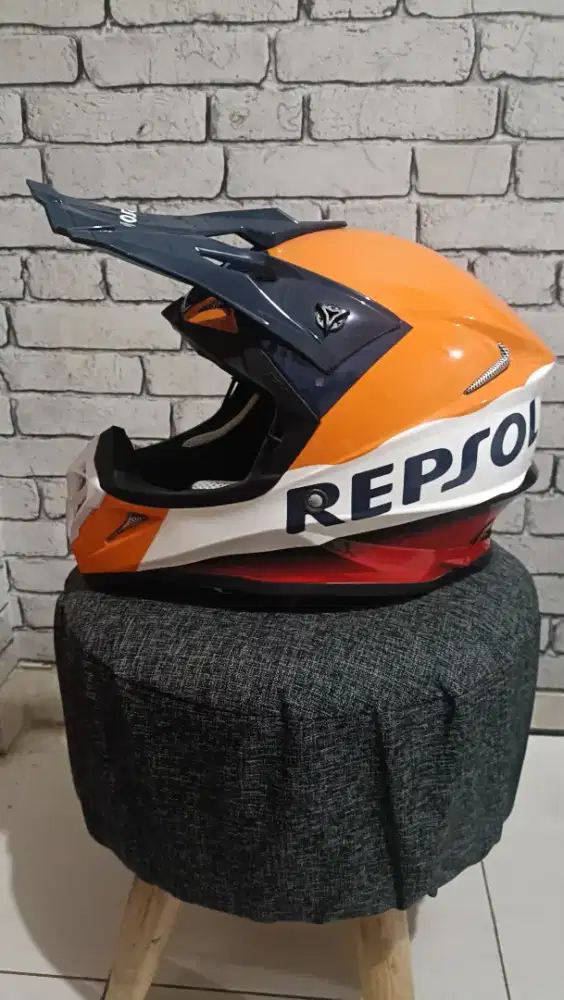 Helm Balap Motocross JPX Repsol (Original)