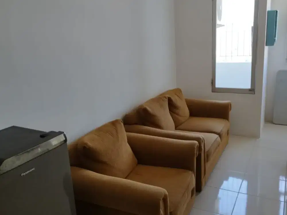 Disewakan Murah Apartemen Puncak Kertajaya 2 BR Semi Furnish dekat ITS, UNAIR, GALAXY MALL, MERR