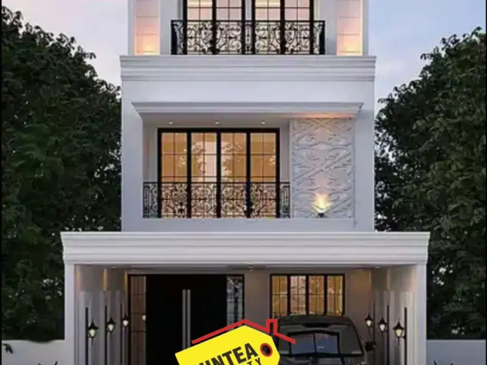 Rumah Elegan Mewah 3 Lantai Akses Mudah di Kesehatan Bawah 1 Jaksel (IM)