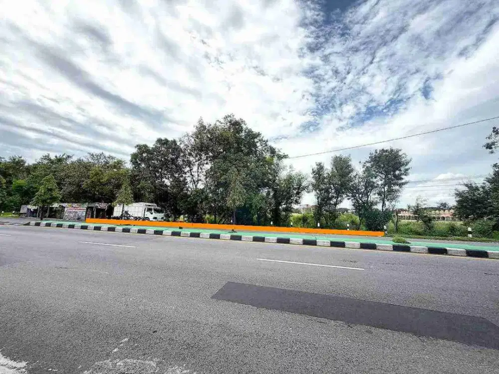 Tanah Komersil Luas 6.865m² Strategis Tepi Jalan Raya Solo - Jogja