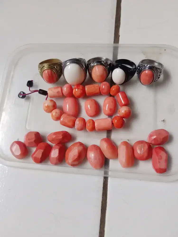 cincin Marjan/ red coral