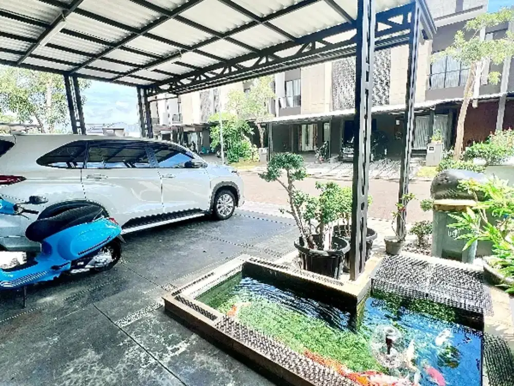 rumah mewah super cantik siap huni di cluster eldora suvarna sutera