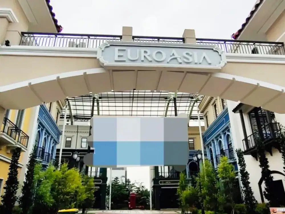 Ruko Euro Asia 3lantai PIK 2, jual rugi, harga miring, jual rugi