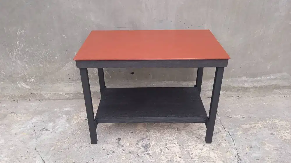 meja jualan, meja kompor rak