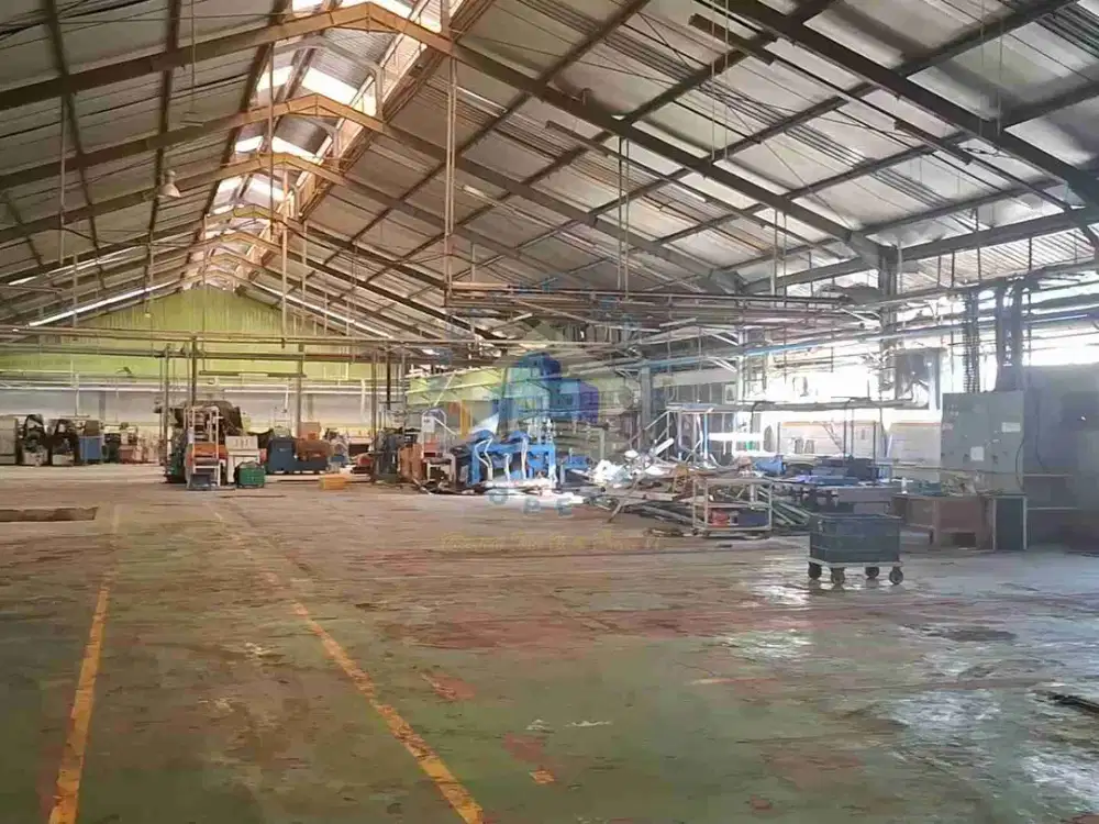 jual pabrik di jl telesonik jatake tangerang akses dekat tol bitung