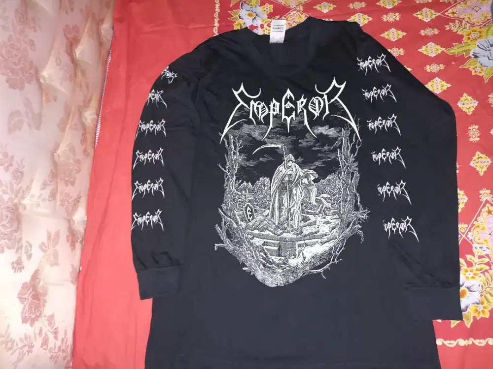 Kaos Lengan Panjang Long Sleeve Band Emperor