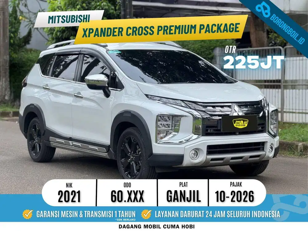 TERMURAH!!XPANDER CROSS PREMIUM PACKAGE 2021 SIAP PAKAI