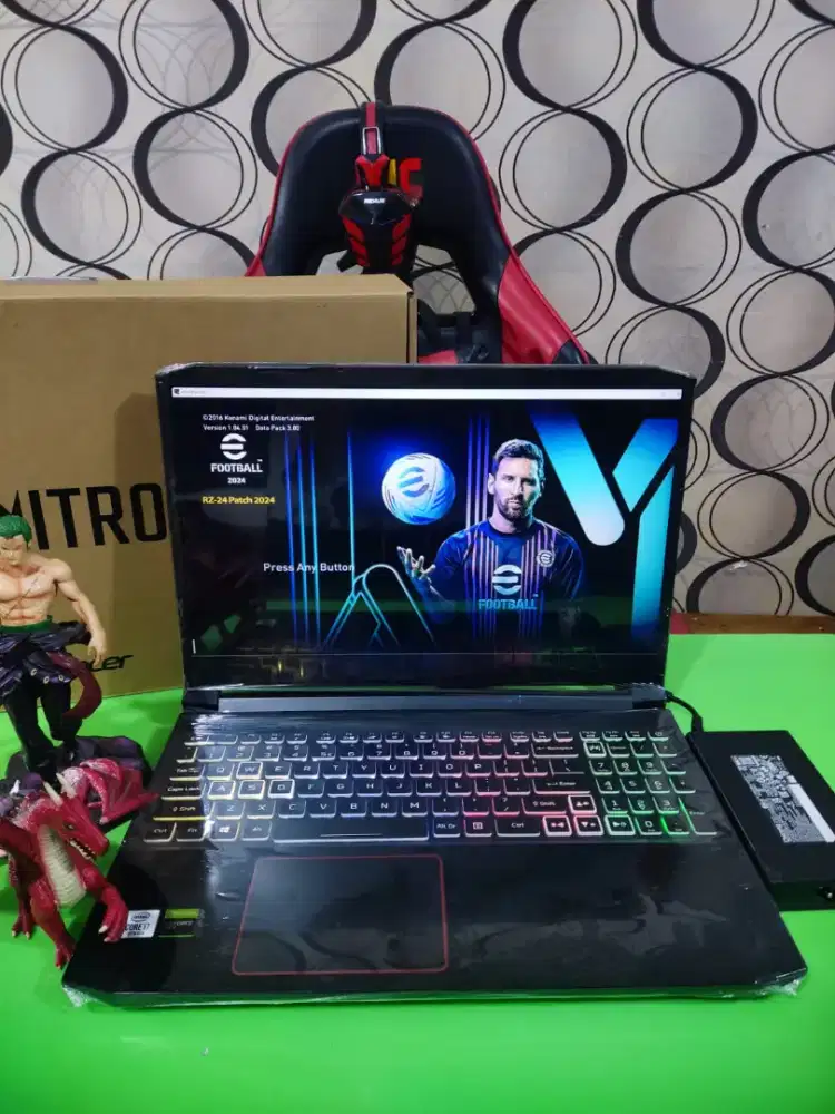 Laptop Acer nitro i7 gen 10 gtx 1650ti