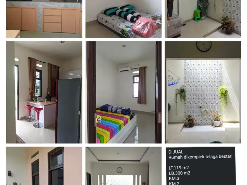 Dijual rumah luas talaga bestari dekat toll jakarta cluster elit