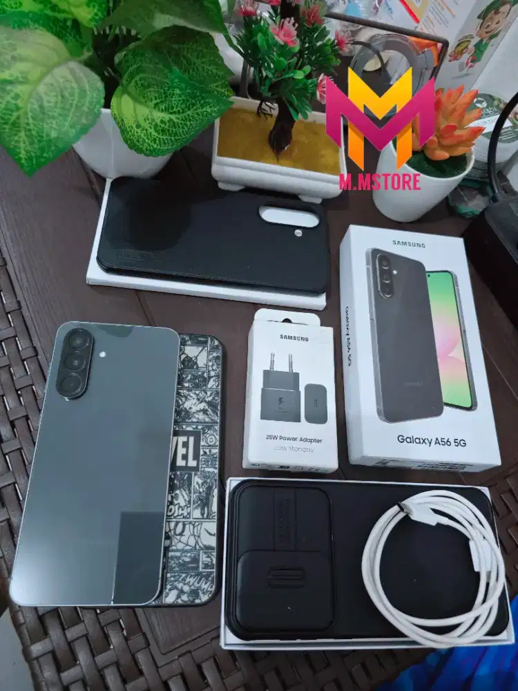 Samsung Galaxy A56 Ram 12/256 Gb Usia 2 minggu Full Bonus Ori Sein