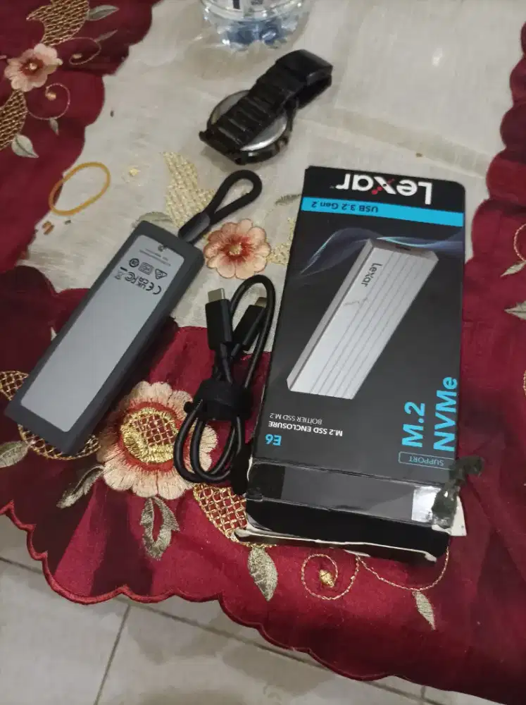 Enclosure + SSD samsung Nvme 512Gb