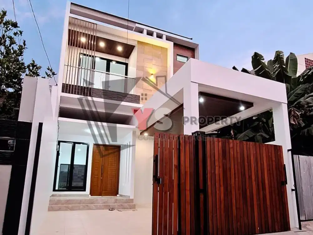ZN28 Rumah Modern 150 m2 Murah Pondok Kelapa Jakarta Timur