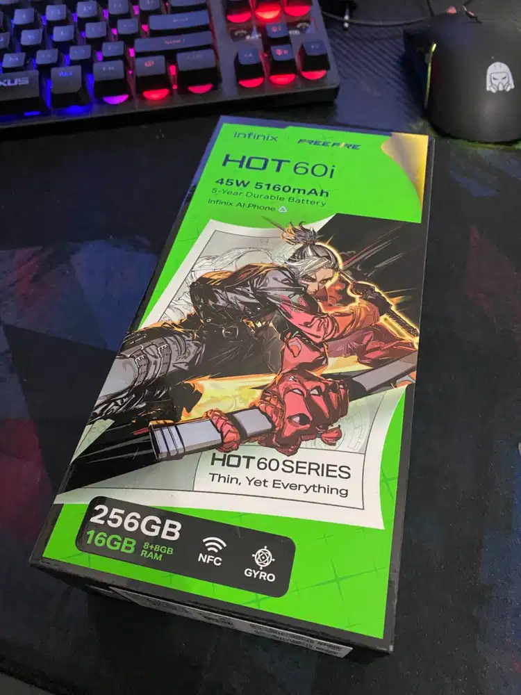 Infinix Hot 60i 16/256 + Bonus