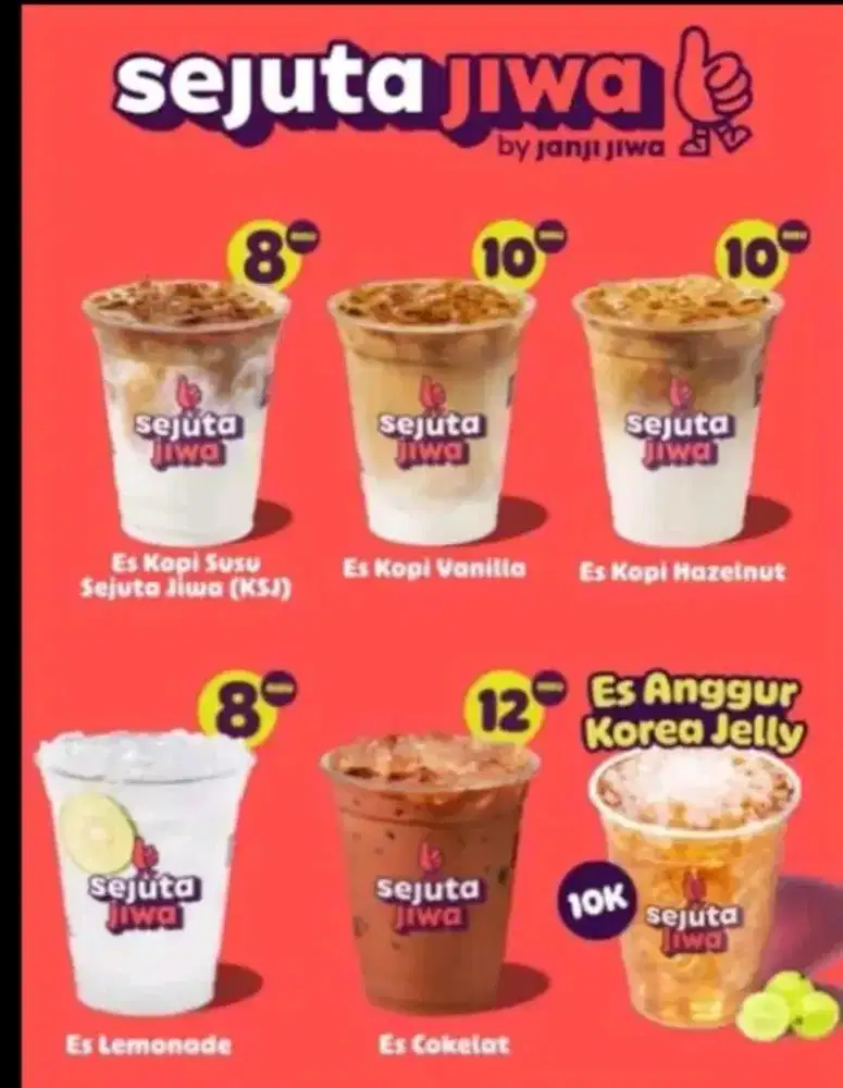 Terima pesanan sejuta jiwa