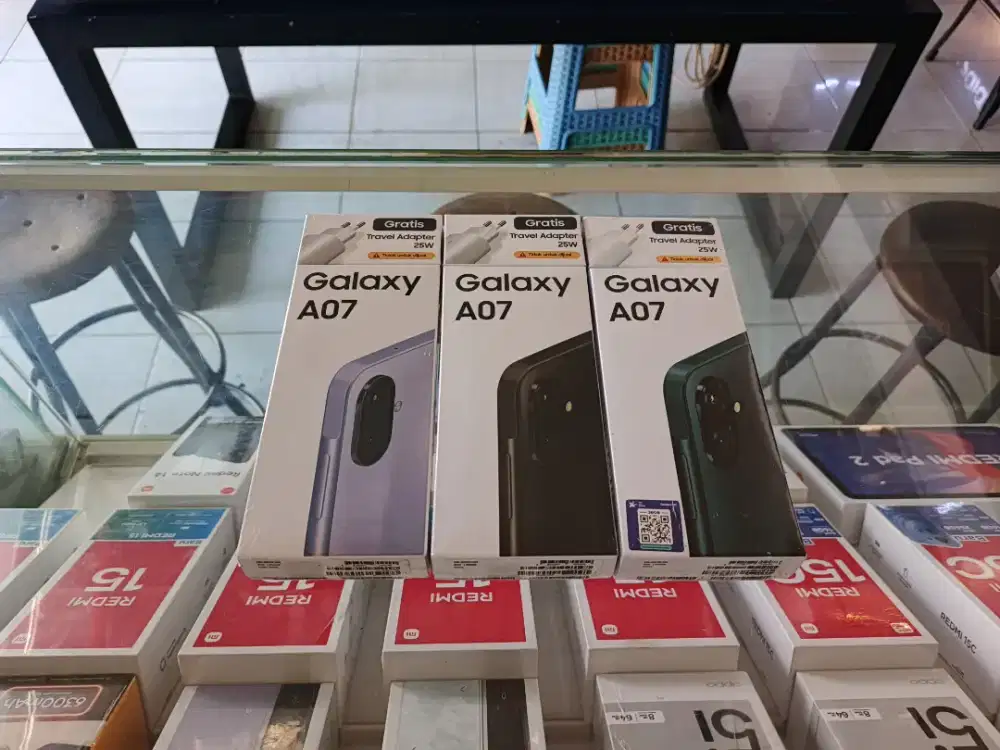 Berminat silahkan WA Samsung Galaxy A07 8/256 Garansi resmi 1thn