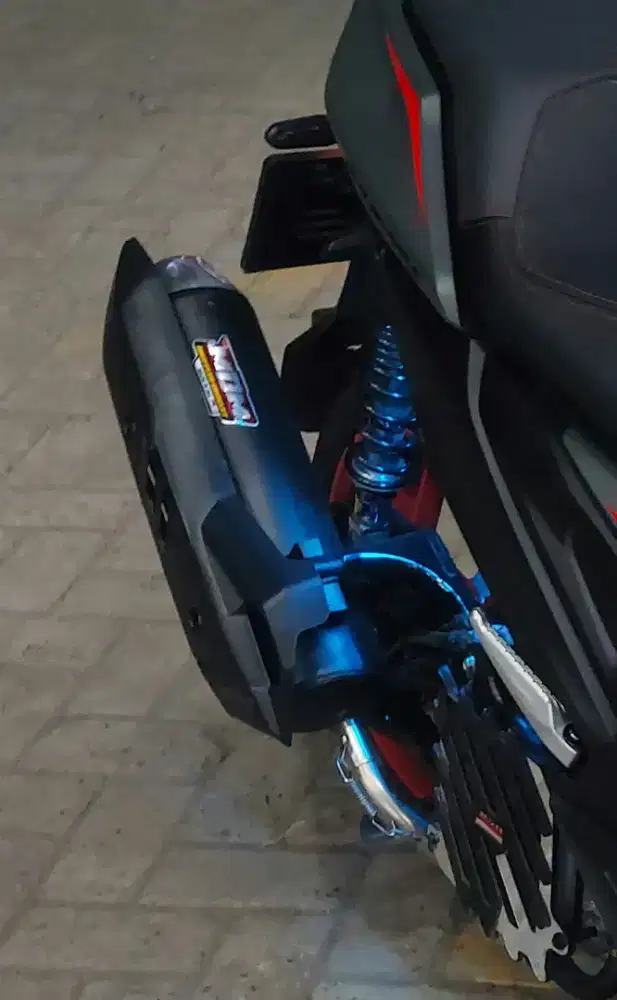 Knalpot mdm aerox new sarful