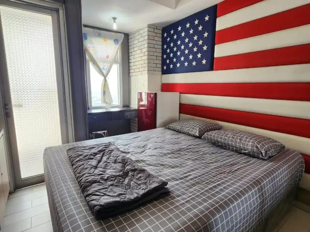 Disewakan Studio Full Furnished Siap Huni Apartemen Green Lake Sunter Jakarta Utara