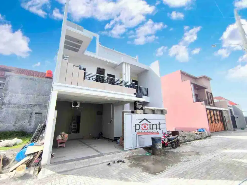Rumah Baru Mewah 3lt Proses Finish di Perum Cluster Sumber