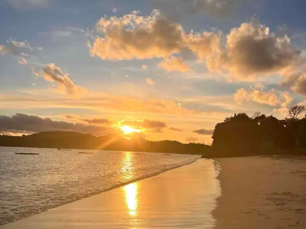 tanah murah pinggir pantai Bumbang Mandalika Lombok. cocok untuk villa