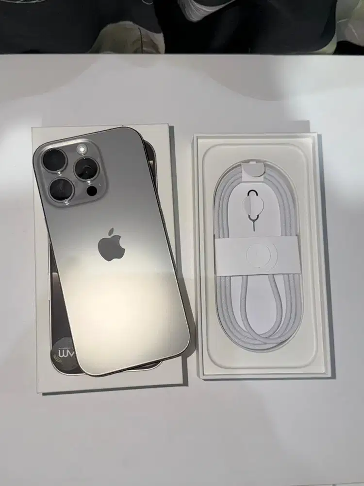 Iphone 16 Pro 128GB Natural Titanium Ibox Garansi Resmi
