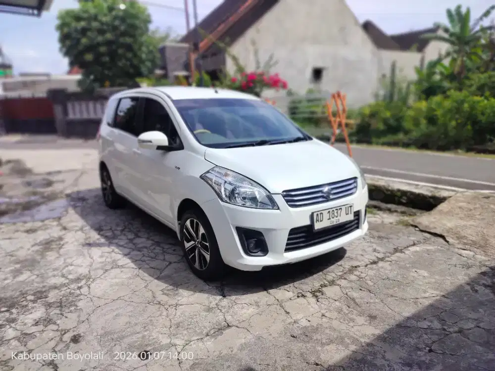 Ertiga manual 2014 putih Ori plat AD