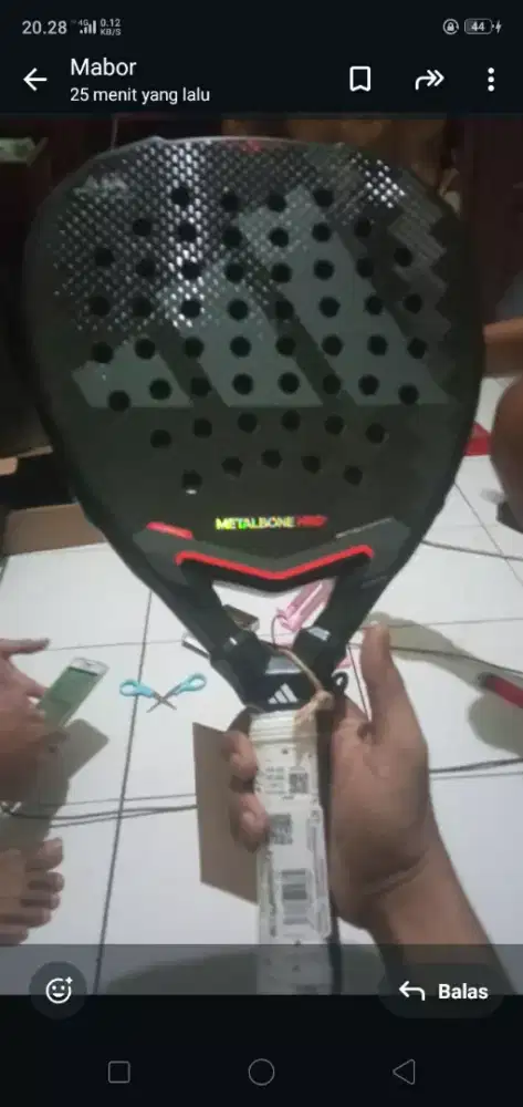 Raket padel metalbone 3,4