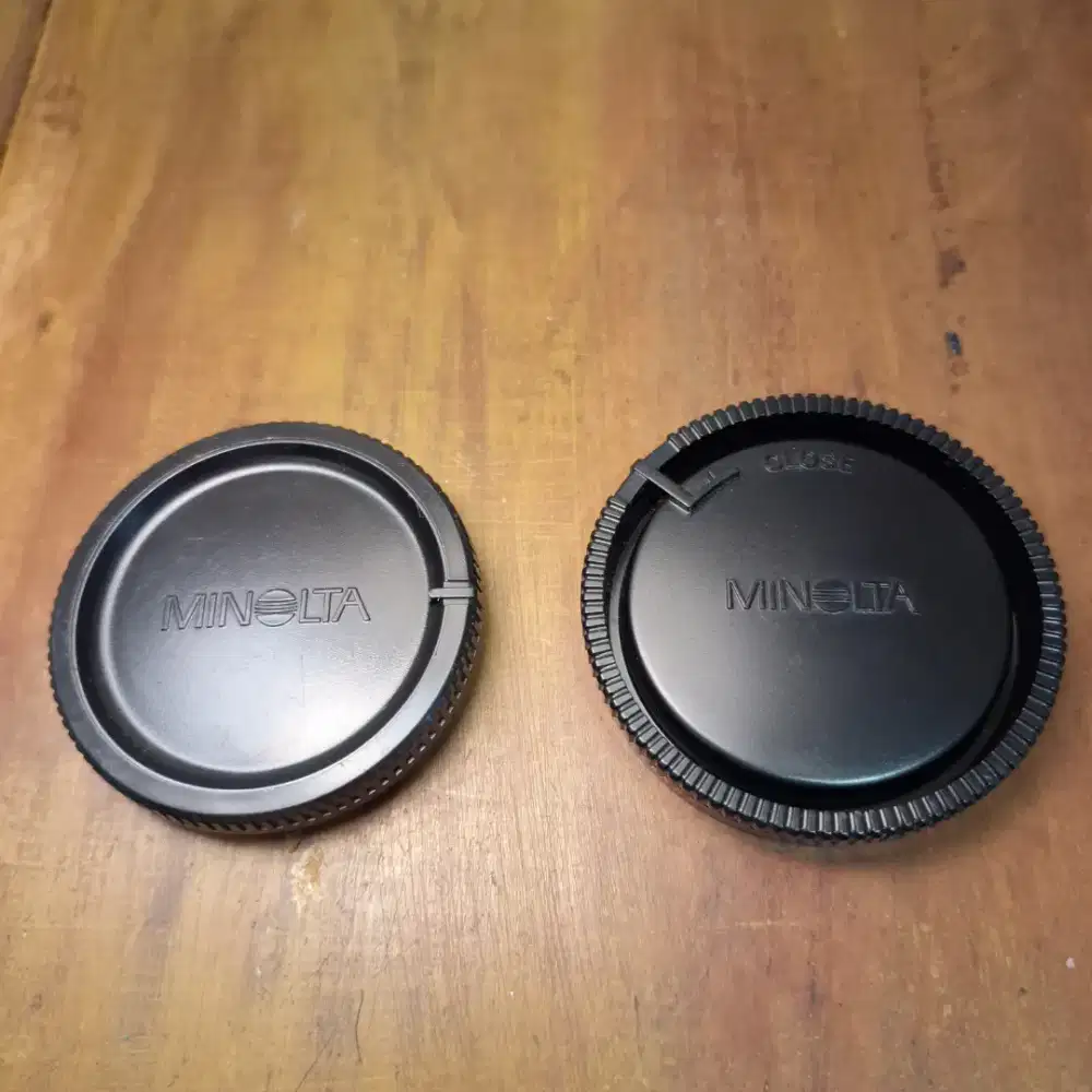 Lens Body Cap Tutup Lensa Camera Minolta LR 1000 dan BC 1000 Japan Ori
