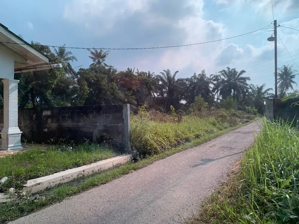 Dijual sebidang tanah 401M2 dekat kota Binjai