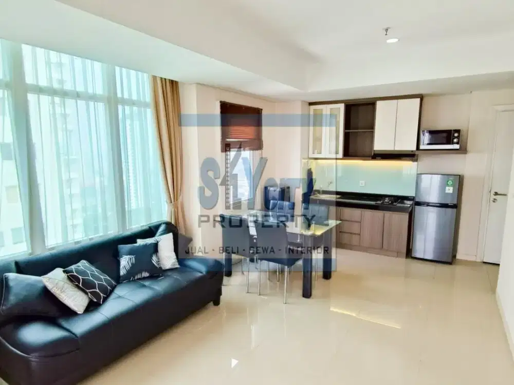 DISEWAKAN 2 BR HUK FULL FURNISHED LENGKAP METRO PARK RESIDENCE SIAP HUNI