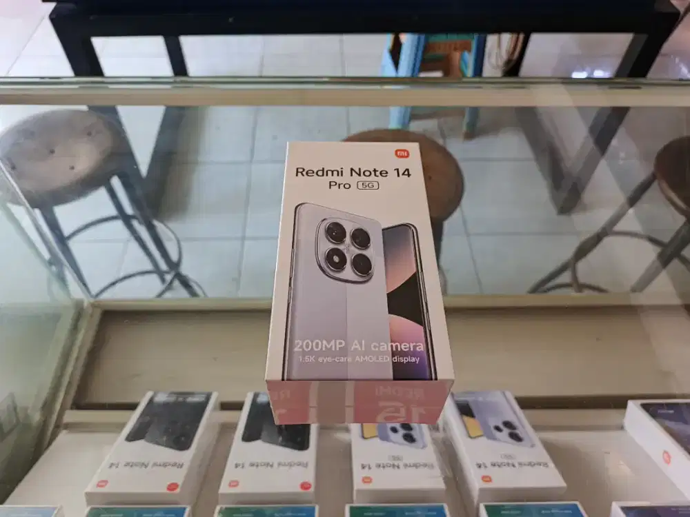 Berminat silahkan WA Redmi Note 14 Pro 5G 12/512 Garansi resmi 15bln