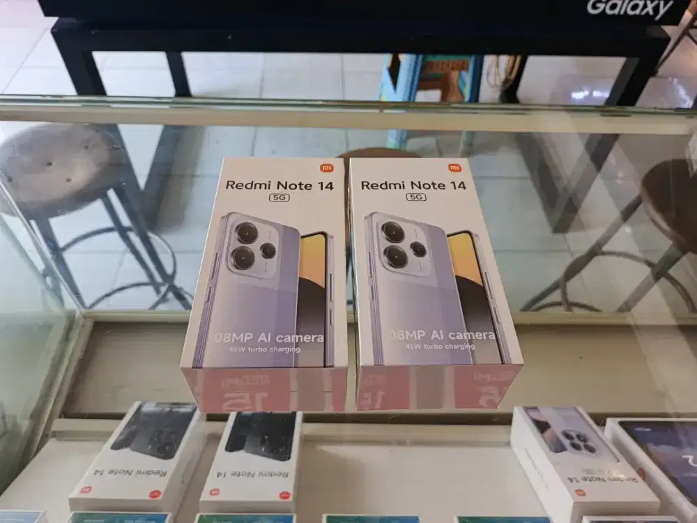 Berminat silahkan WA Xiaomi Redmi Note 14 5G 12/512 Garansi 15bln