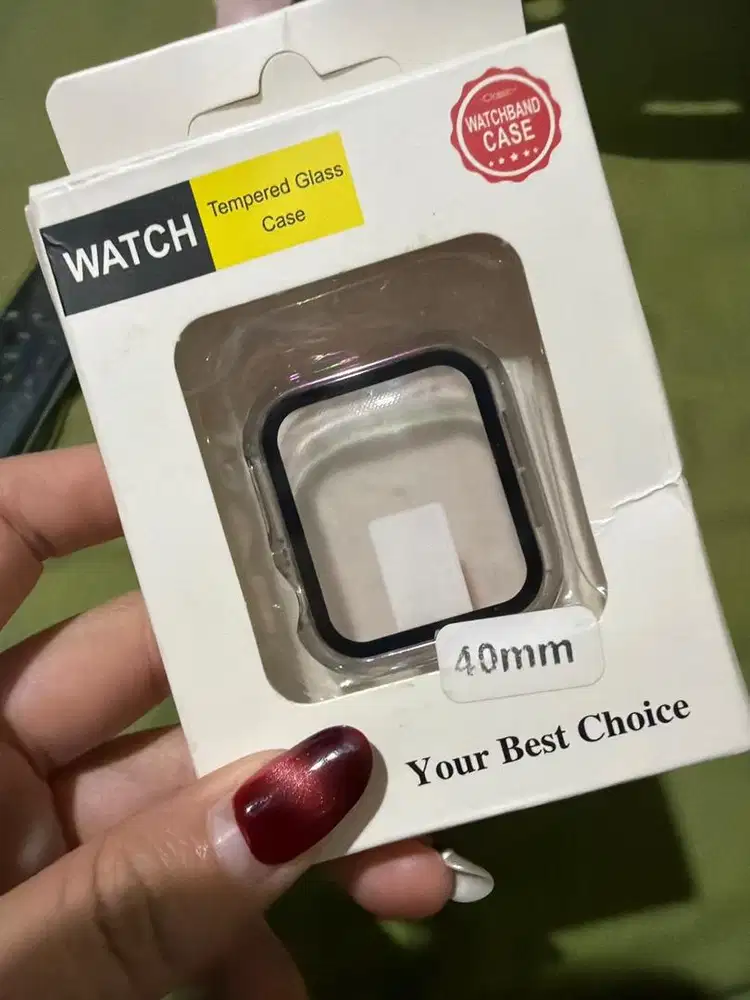 Tempered Glass Case Apple watch 40mm